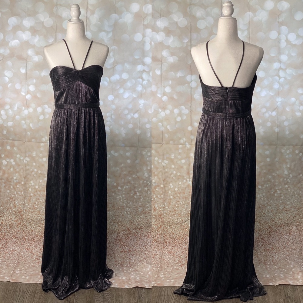 Black Grecian Evening gown